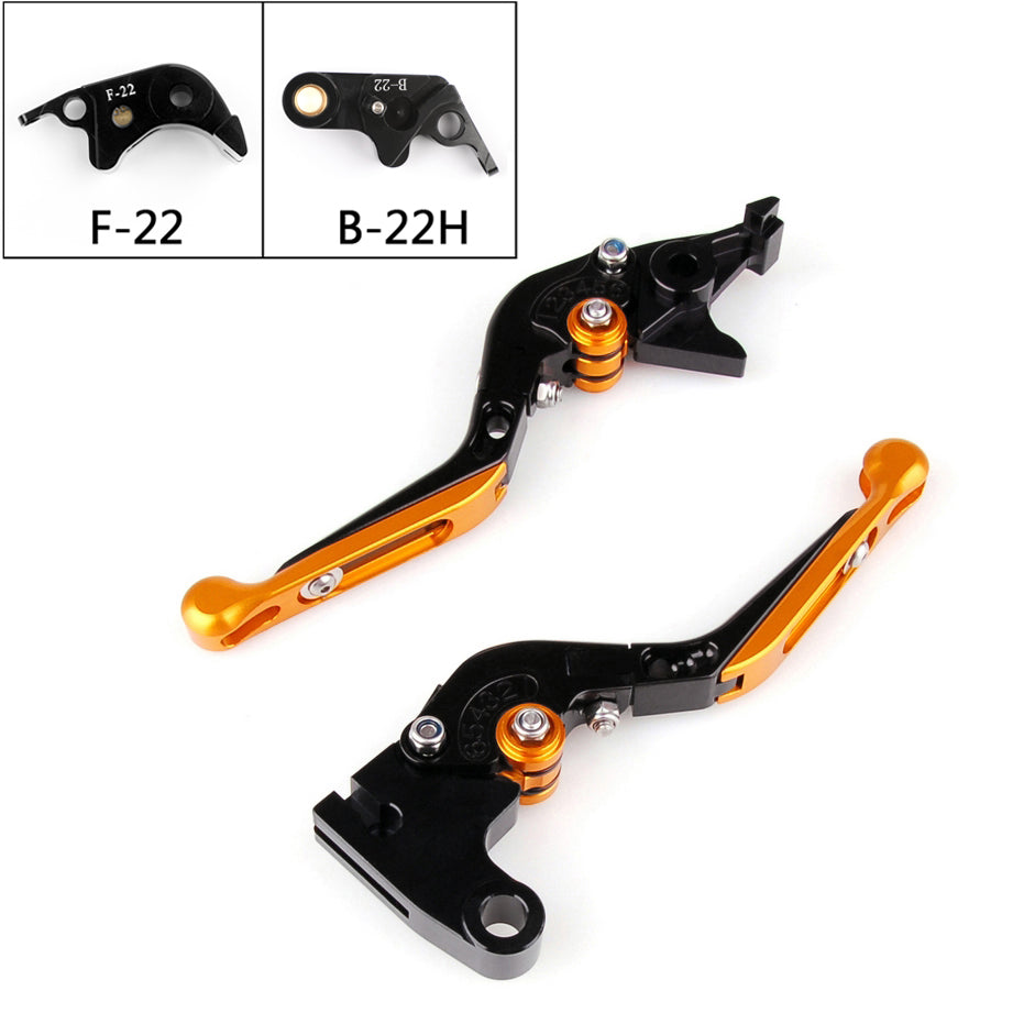 Leva freno e frizione allungabile pieghevole regolabile per BMW S1000RR S1000R 15-18 generico