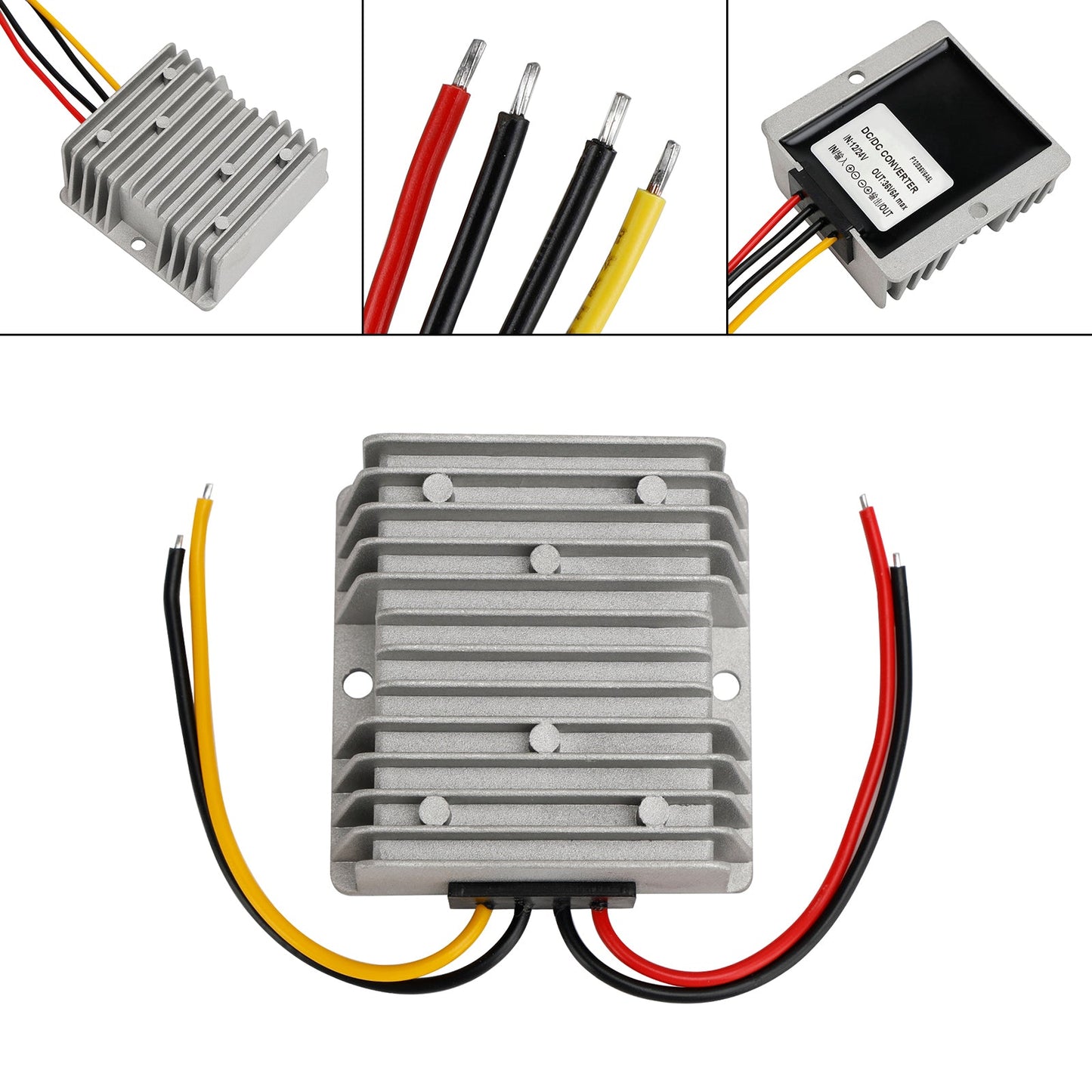 DC-DC 12/24V-36V 6A 216W Step Up Regolatore convertitore di alimentazione per auto Impermeabile