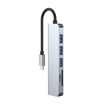 Uscita HD USB-C tipo C 6 in 1 Adattatore HD USB 3.0 4K HUB Dock multifunzione