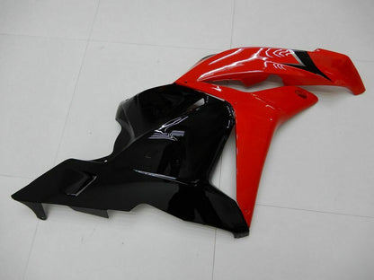 Amotopart 2009-2012 CBR600rr Honda Cladding Red & Black Kit