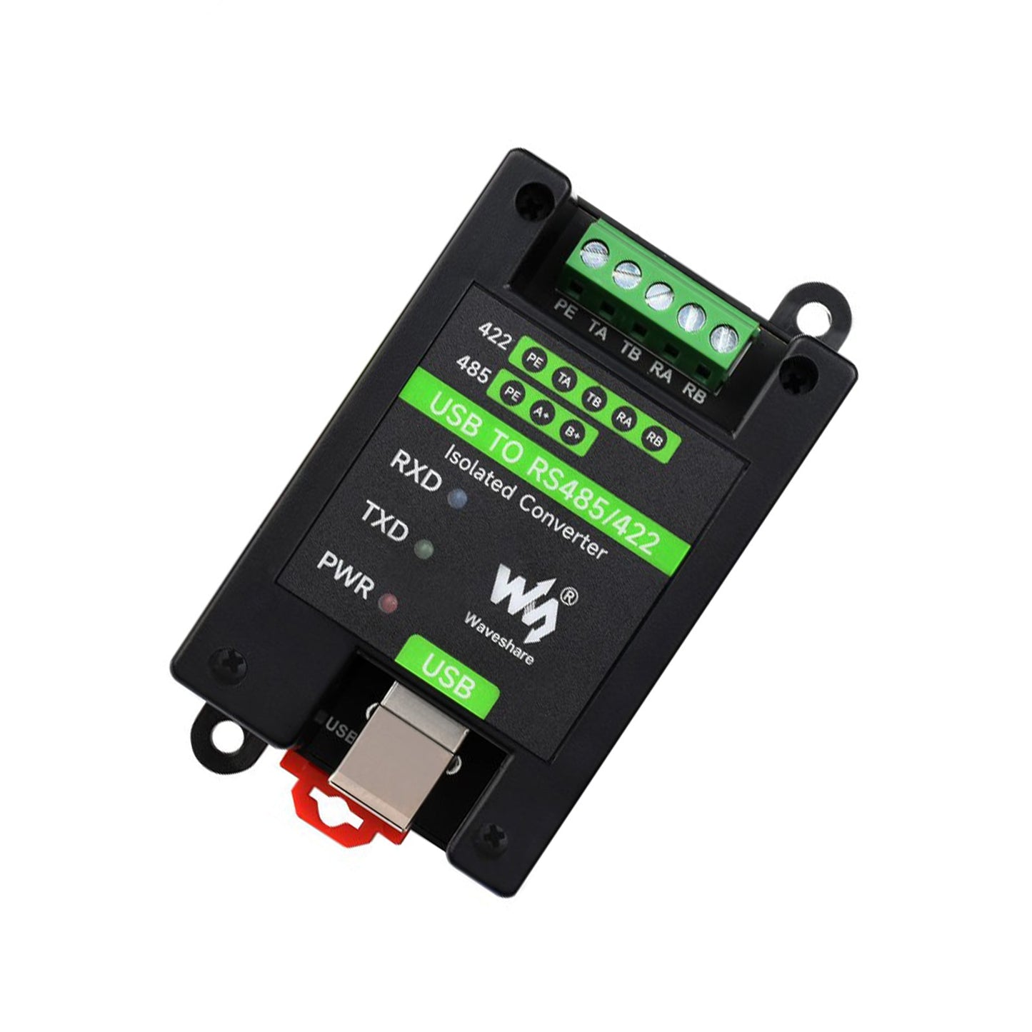 Convertitore isolato di livello industriale Circuiti multiprotezione da USB a RS485/RS422