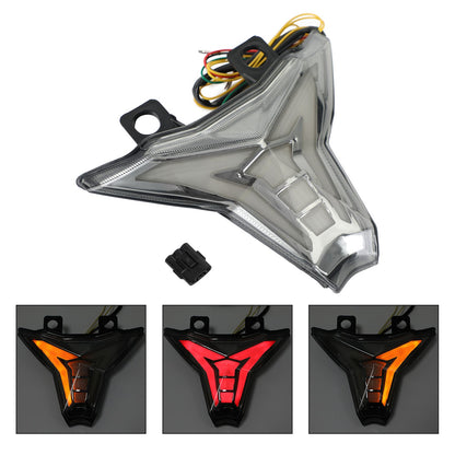 Fanale posteriore integrato Indicatore di direzione per KAWASAKI Ninja ZX10R Z1000 2013-2022 Generico