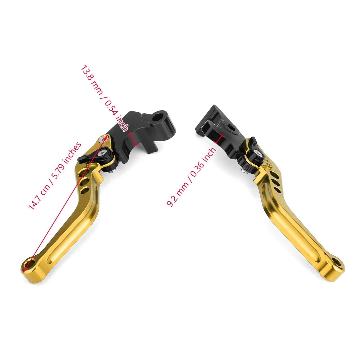Freno Leve Frizione Per YAMAHA YZF R3 R25 MT 25 2015-2017 Argento Generico
