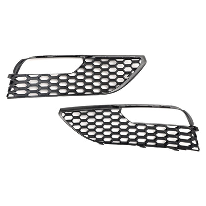 Audi A3 2012-2016 Mesh 2PCS Paraurti anteriore Fendinebbia Surround Griglia di copertura