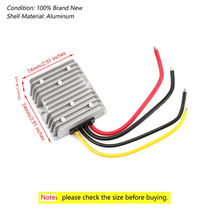 Regolatore convertitore DC/DC impermeabile da 12V fino a 24V 15A 360W
