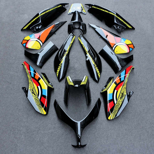 Amotopart Kit Carena Yamaha T-Max XP500 2008-2012 Carrozzeria Plastica ABS