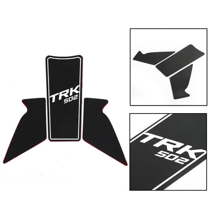 Tank Traction Pad Side Gas Knee Grip per Benelli TRK502 TRK 502 502X Generico