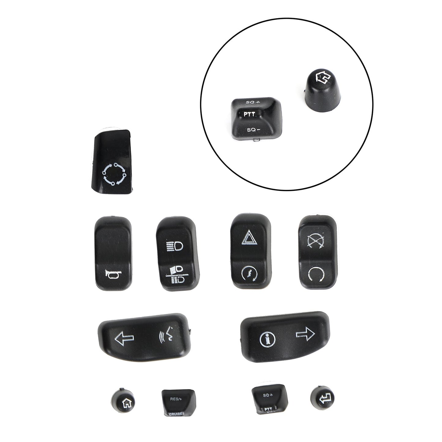 Le migliori offerte per Glide Road King Models 2014-2019 11Pcs Hand Control Button Covers sono su ✓ Confronta prezzi e caratteristiche di prodotti nuovi e usati ✓ Molti articoli con consegna gratis!