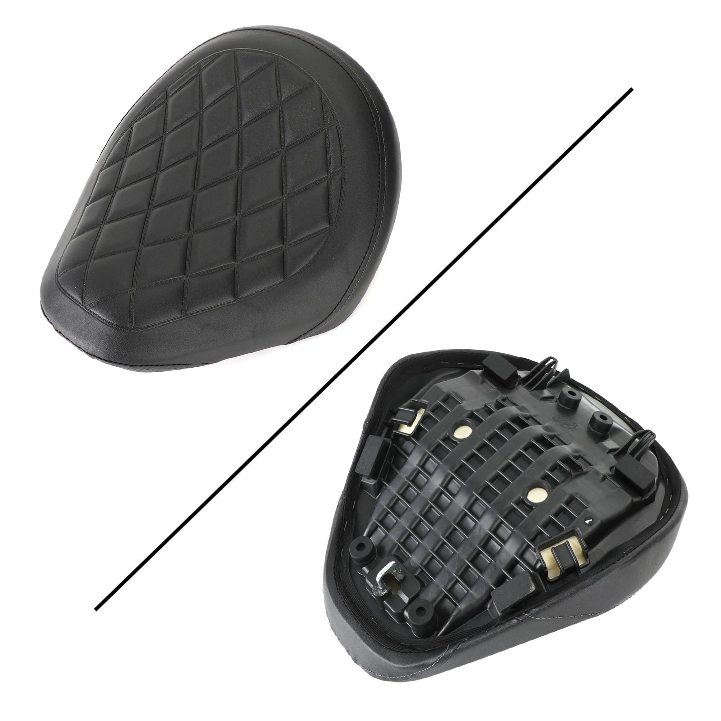 Completo Cuscino Pilota Sedile Passeggero Adatto Per Honda Cm1100 Cmx1100 21-22 Marrone Generico
