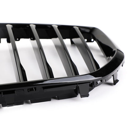 Performance della griglia di grill renale nera lucida lucida per BMW X5 G05 2018-2021