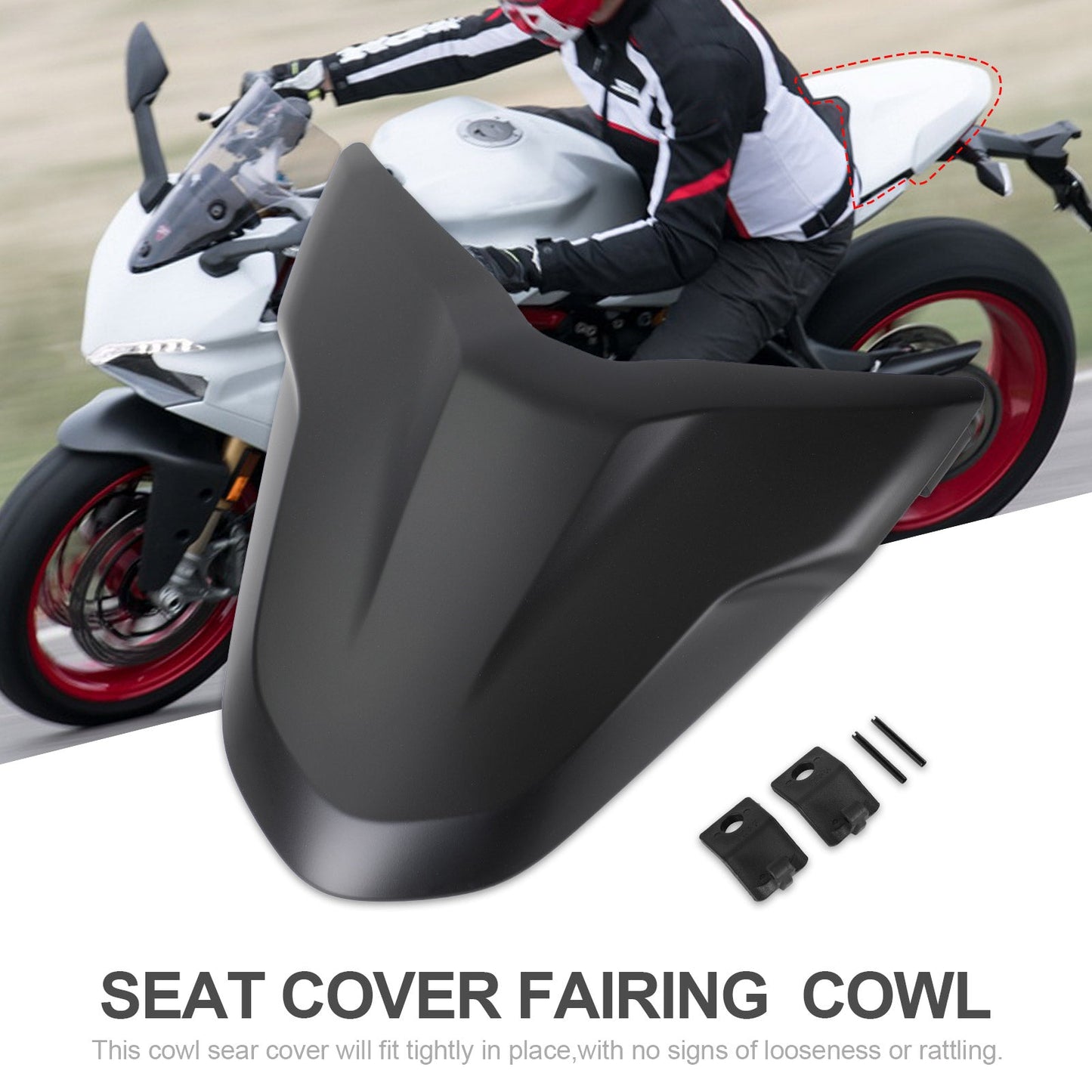 Coda posteriore coprisedile cupolino per DUCATI Supersport 939 950 tutto l"anno generico