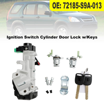 Honda CR-V 2.4L 2002-2006 Interruttore di accensione serratura a cilindro 72185-S9A-013 con chiave