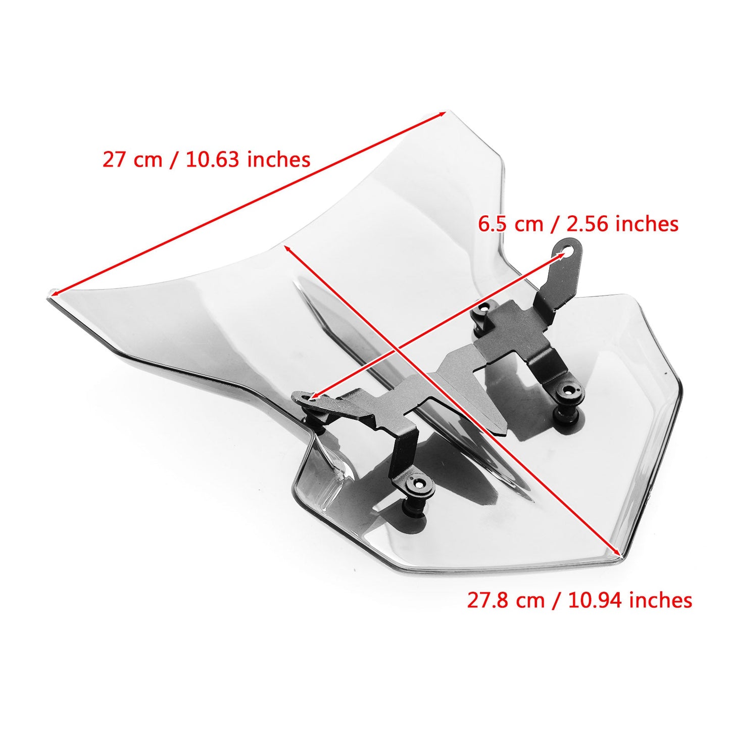 Proteggi parabrezza parabrezza moto per Yamaha MT-03 2020 Generico