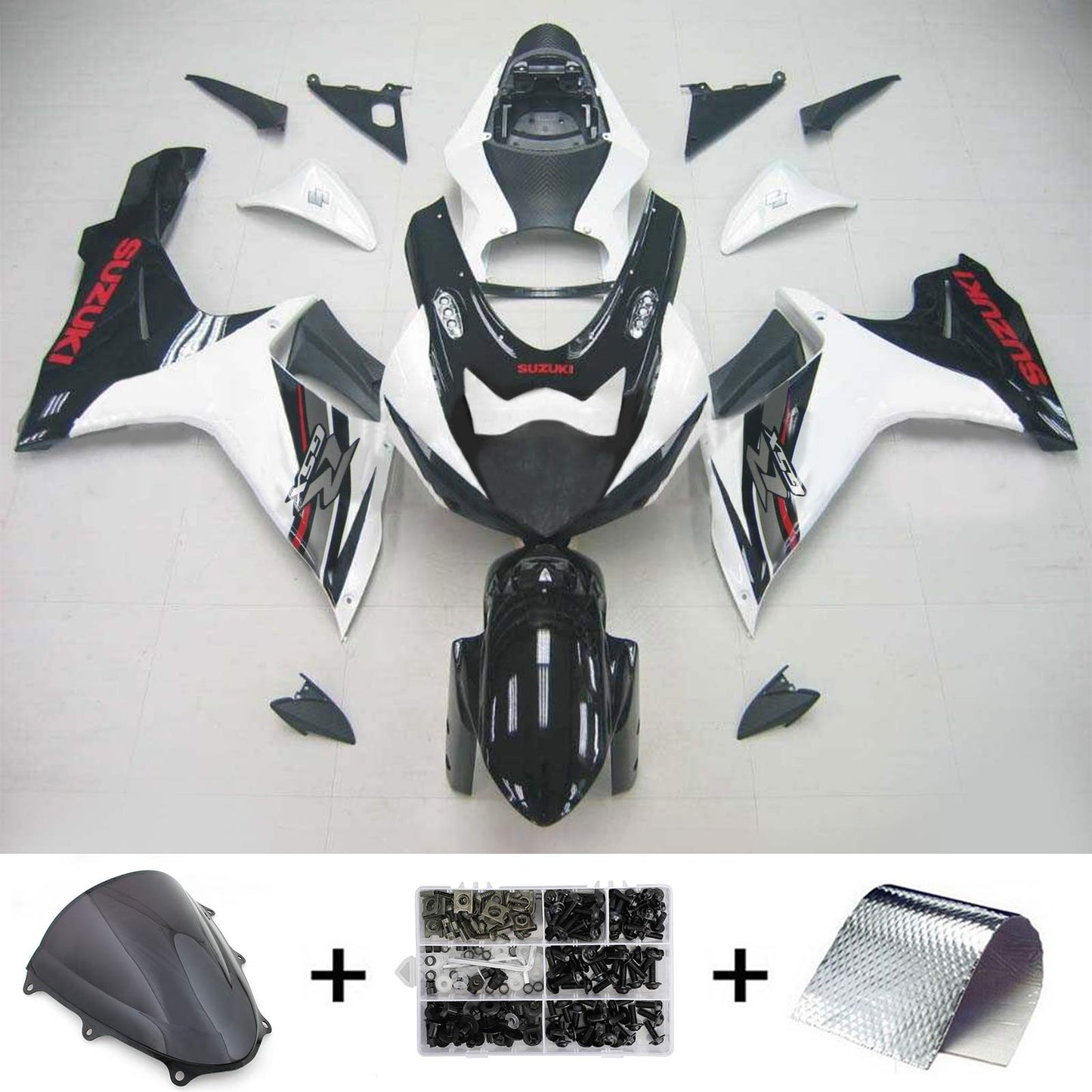 Suzuki GSXR 600/750 2011-2022 Kit carena K11 Carrozzeria Plastica ABS