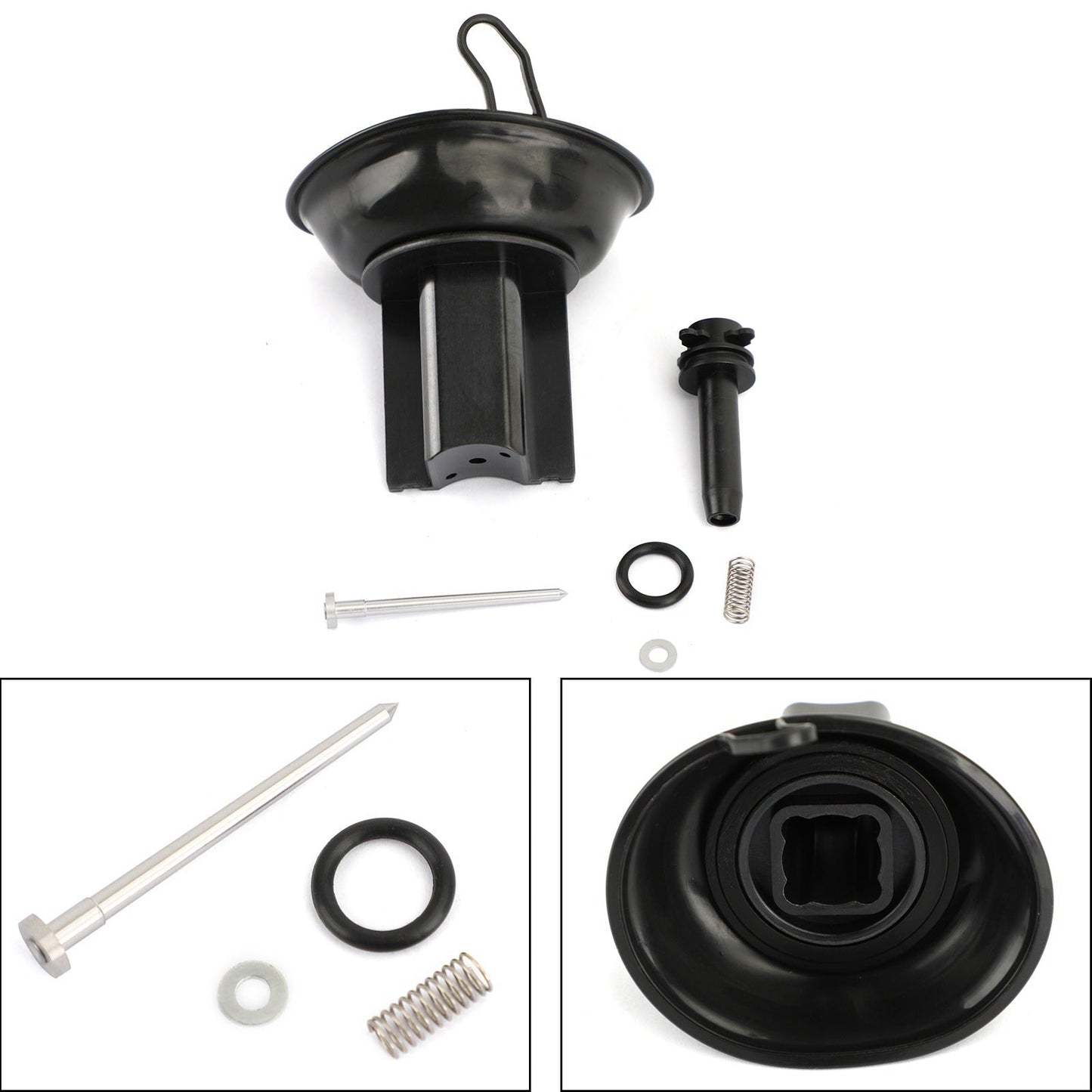 1x Membrana del pistone del kit di riparazione del carburatore Moto per Honda CB400 VTEC CB 400 Generico