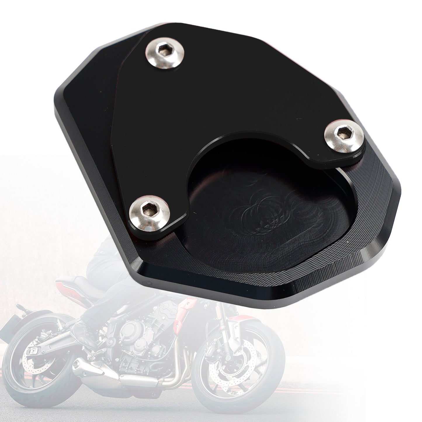 Imbottitura piastra allargata per cavalletto moto Trident 660 2021