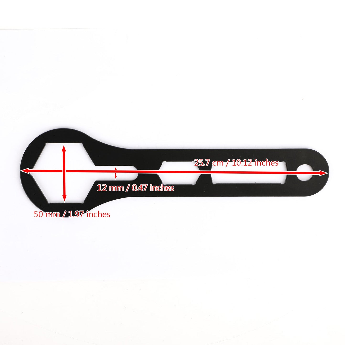Chiave Tappo Forcella 50mm Camera per Husqvarna 125 250 300 350 450 501 ricostruzione anteriore Generico