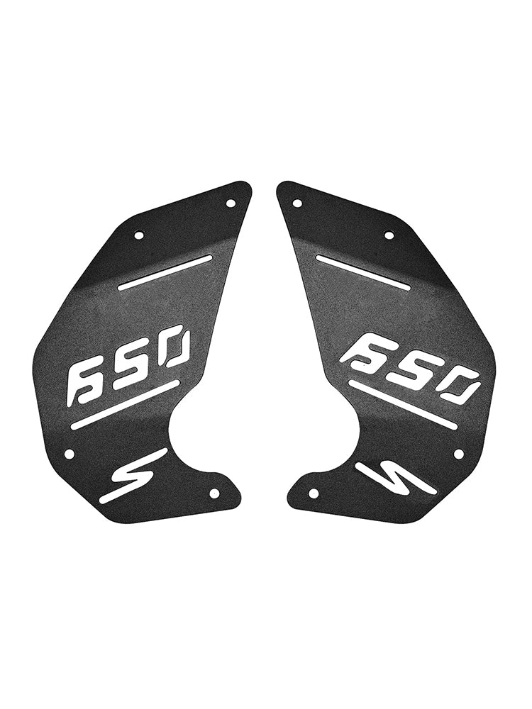 Kawasaki Vulcan S En650 Vn650 15-22 Cnc Piastra di copertura del pannello laterale del motore nera