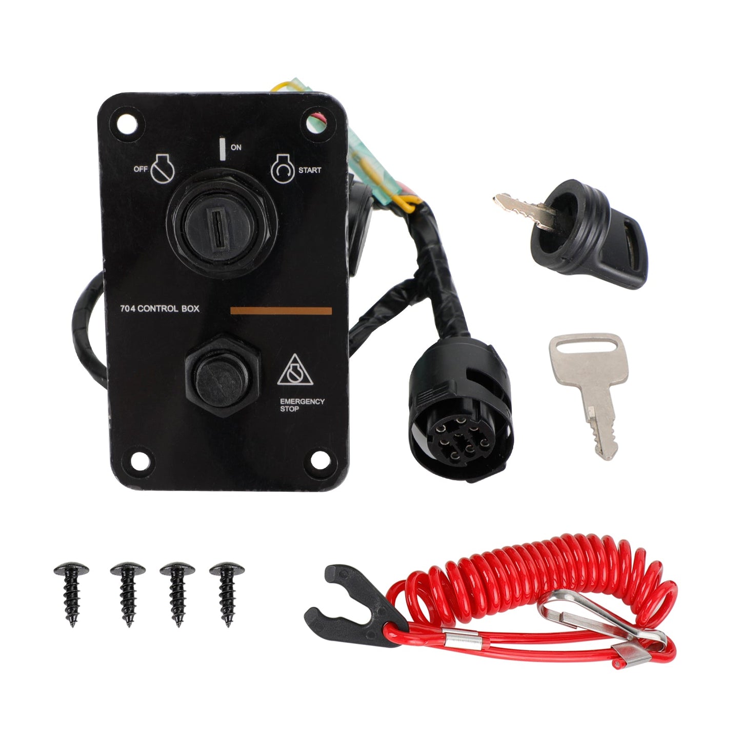 Pannello interruttore motore singolo adatto per motori fuoribordo Yamaha 704-82570-08-00