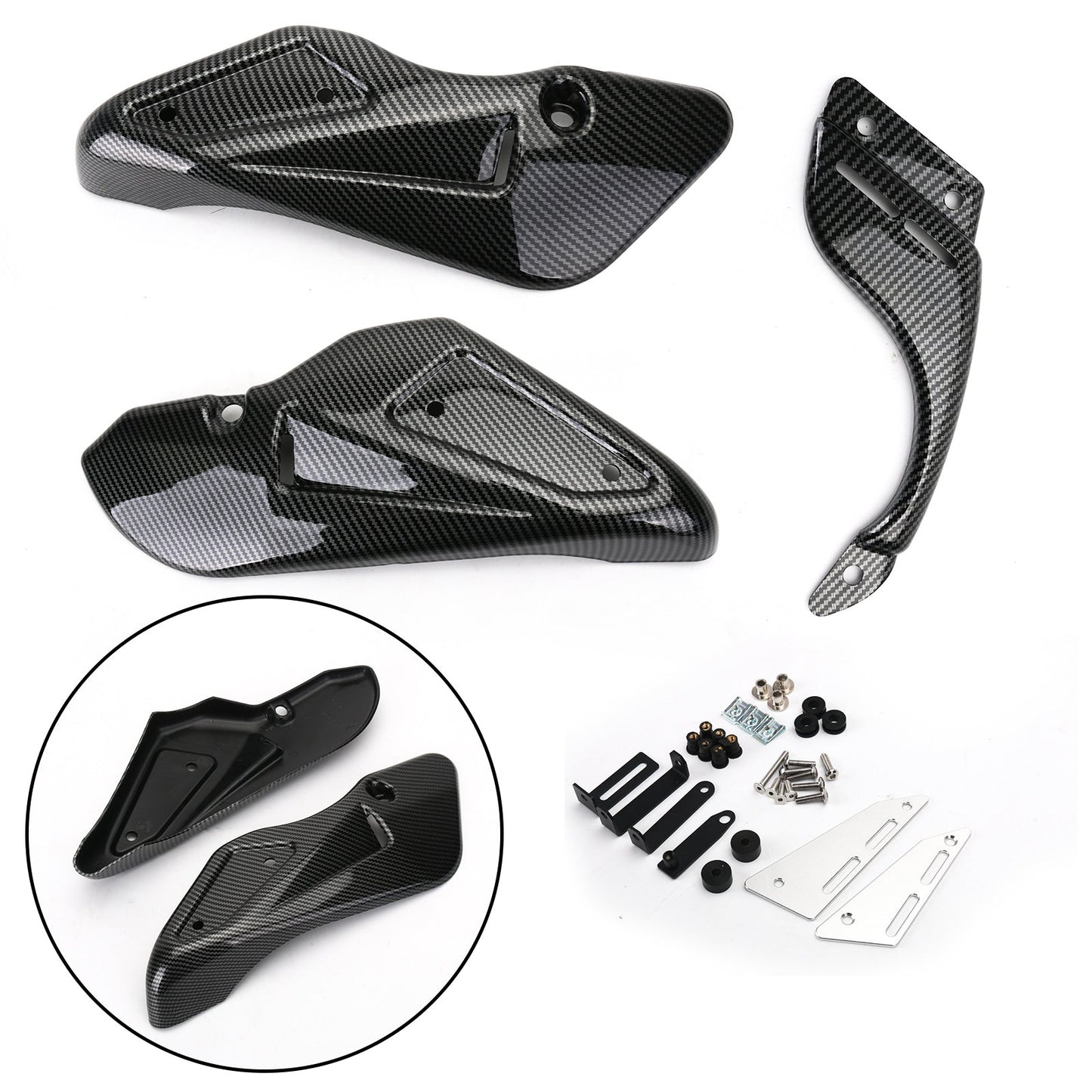 Pannello motore Belly Pan Lower Cowling Cover Carenatura per KAWASAKI Z900RS 2018+ Generico