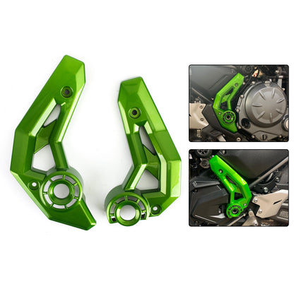 Moto Telaio Laterale Della Copertura Della Protezione Carenatura per Kawasaki Z650 Ninja 650 2017-2020 Generico