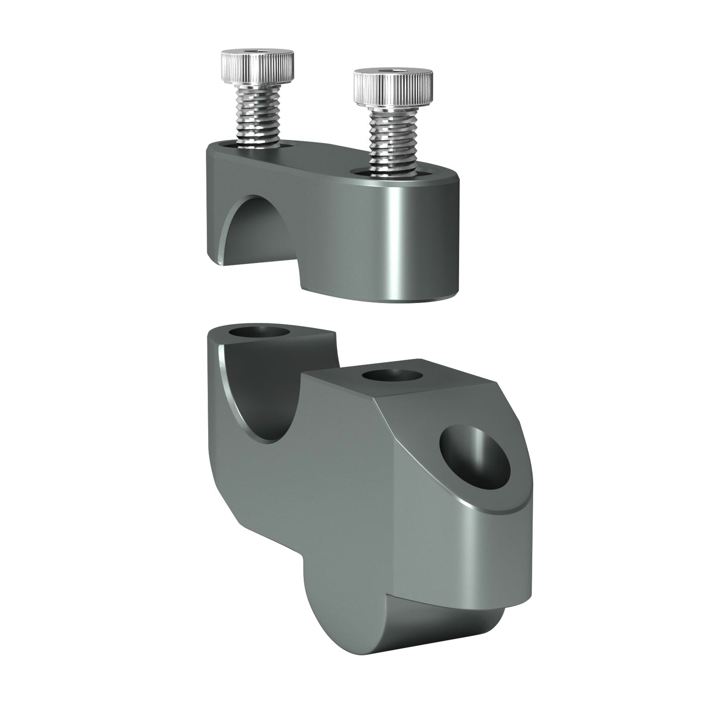 Alluminio billet 7/8" Kit di estensioni per riser manubrio 22mm Per Yamaha Per Honda Per Ducati Per KTM Per Kawasaki Per Suzuki Generico