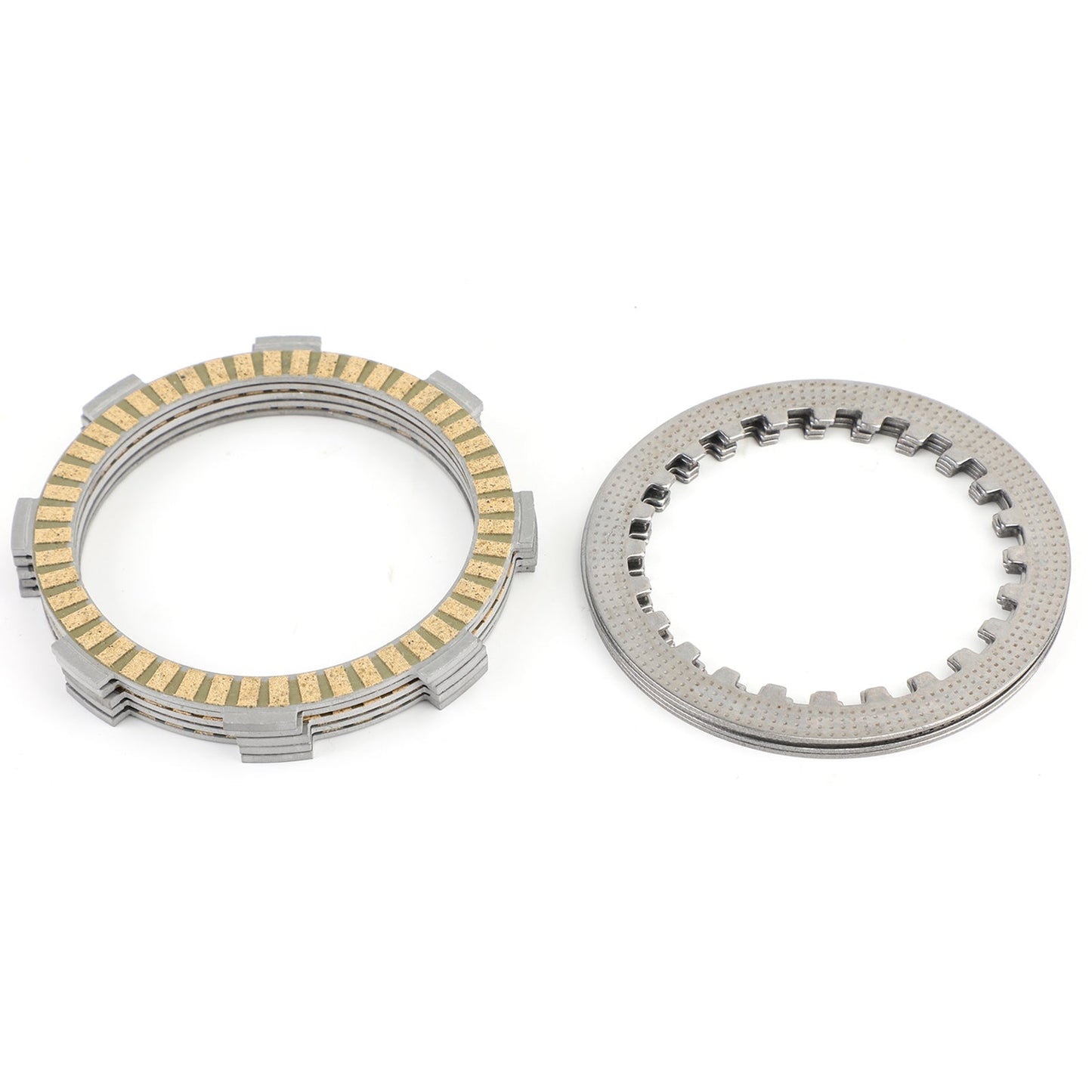 Kit Frizione ferro &amp; Dischi Frizione per Honda CR80 CB SL CD CLR XLR XR CM 100 125 Generico