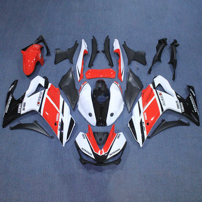 Amotopart Sales Ski Yamaha 2014-2018 YZF R3 e 2015-2017 YZF R25 Red White Fearing Kit