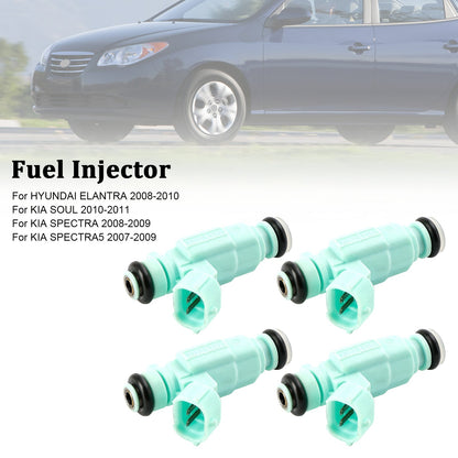 4PCS Iniettore di carburante 35310-23800 Fit Hyundai Elantra 2008-2010 Fit Kia Soul