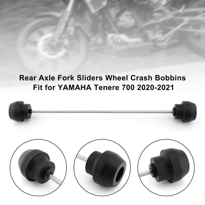 2020-2021 Yamaha Tenere 700 Cursore asse ruota perno ruota posteriore