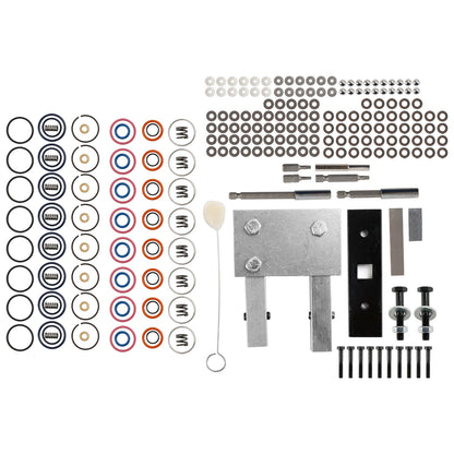 Kit di ricostruzione iniettore per corsa di potenza da 7,3 litri 94-03 con morsetto per morsa e molla per attrezzi