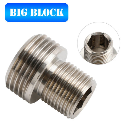 Adattatore per inserto filtro olio Big Block BBF 429 460 385 serie 400M per Ford