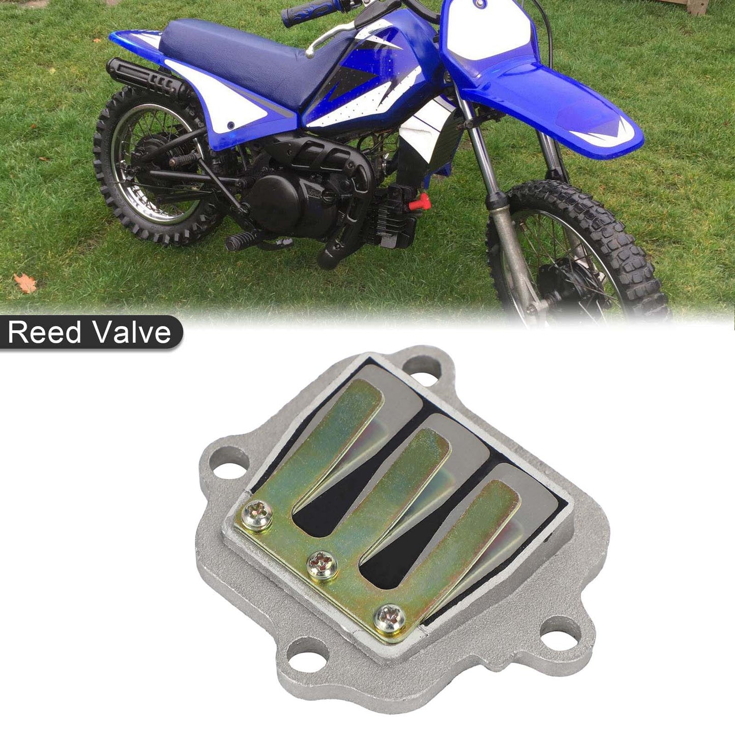 Moto Nuovo Aftermarket Ingresso Reed Valve Per Yamaha PW80 PY80 G80T PW244 Generico