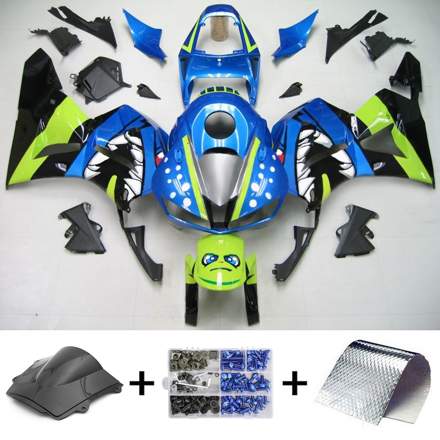 Kit carenatura Honda CBR600RR 2013-2023 F5 Carrozzeria Plastica ABS