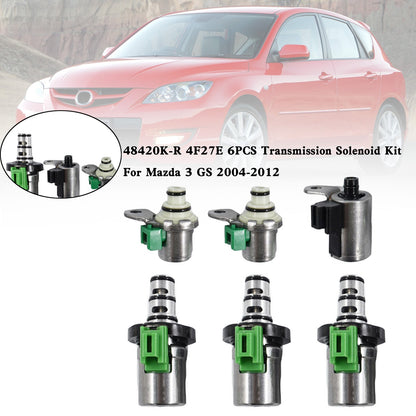 Mazda 3 GS 2004-2012 48420K-R 4F27E 6PCS Trasmissione Solenoide Kit