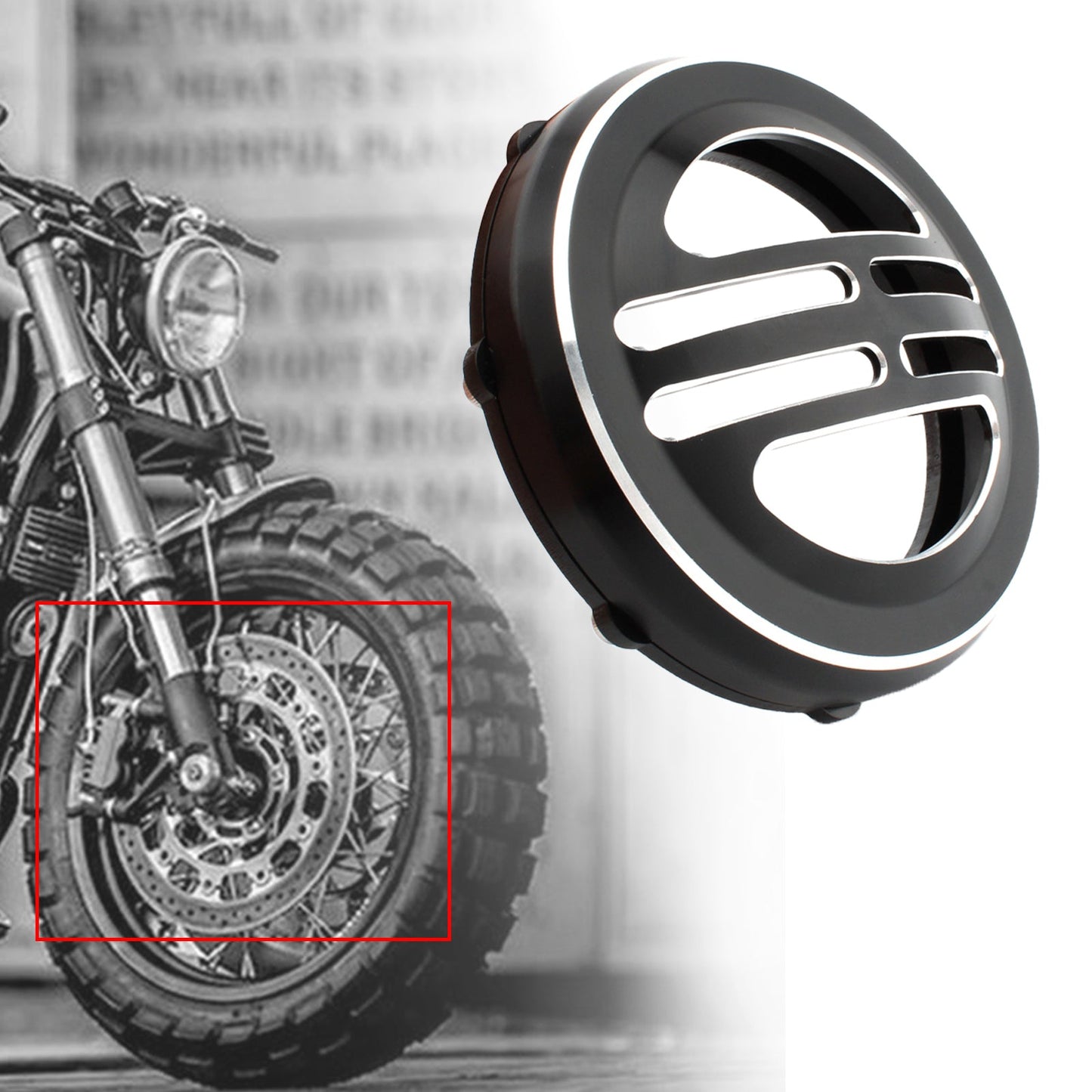 Cover Clacson Cover Decorativa Universale Per bobber T120 T100 Street twin Generico
