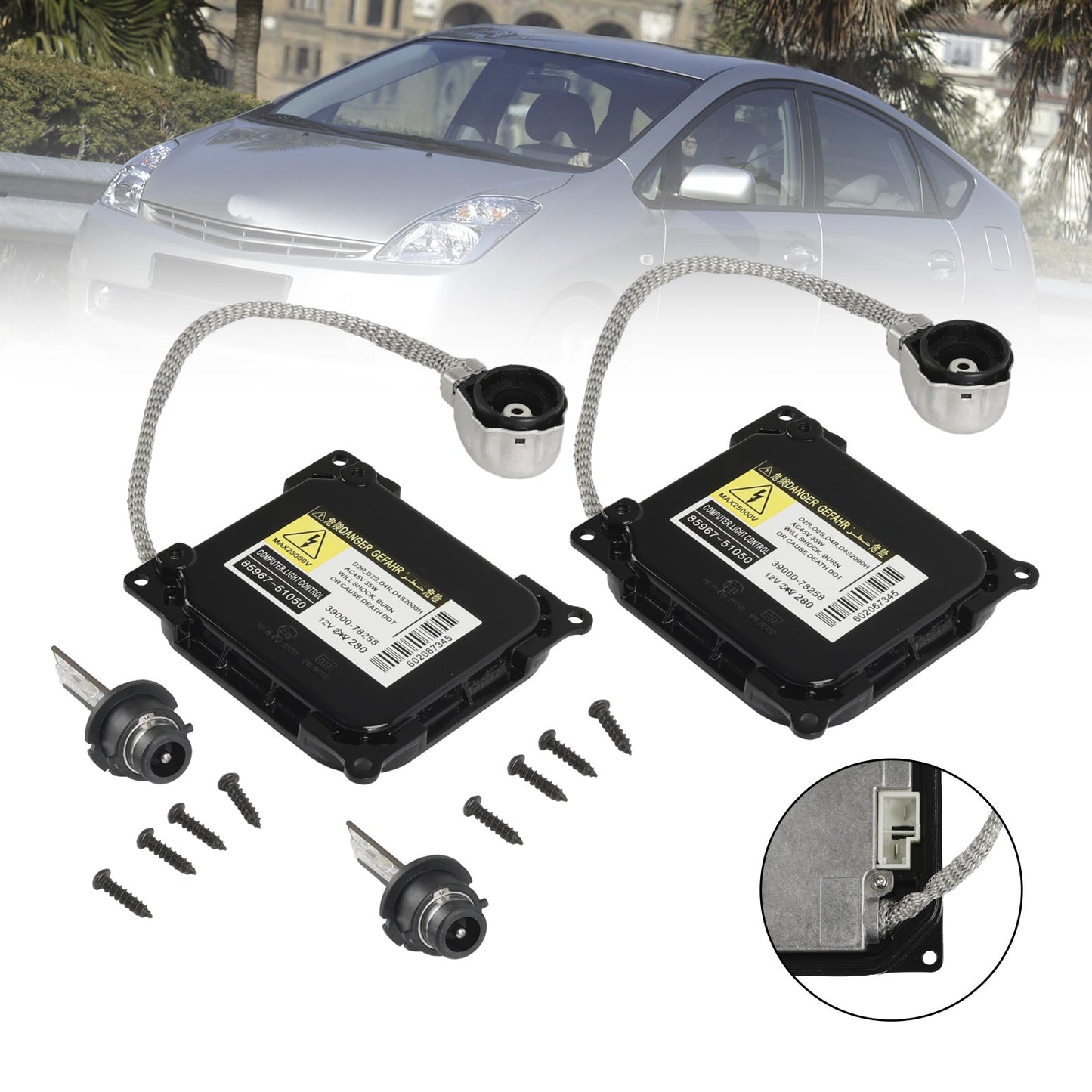Unità di controllo del modulo kit lampadina HID D4R zavorra allo xeno 85967-51040 per Prius 2006-2009
