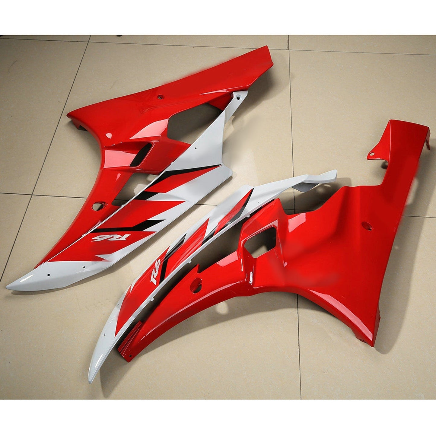 Amotopart 2006-2007 Yamaha YZF-R6 Rot-Wei?