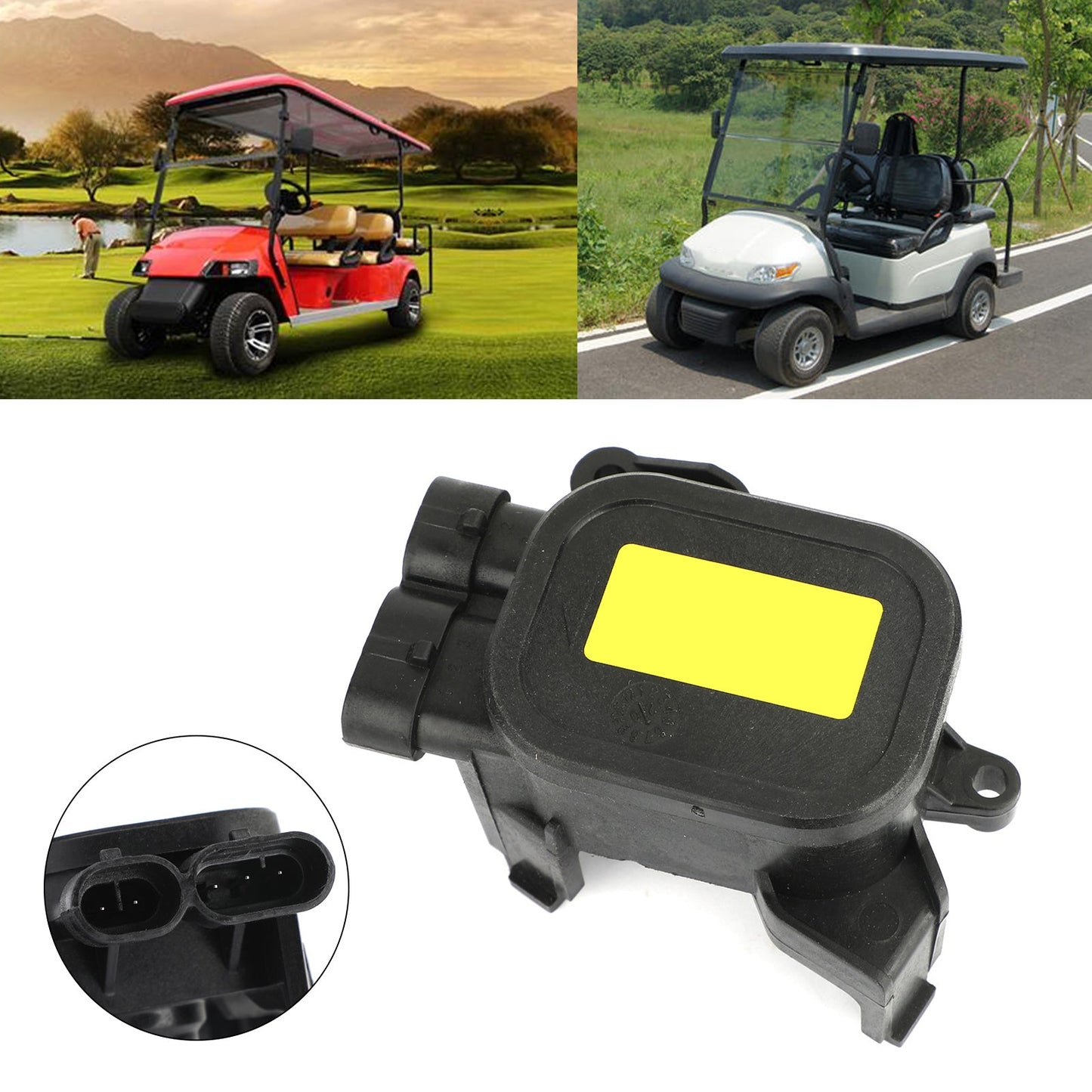 Potenziometro acceleratore adatto per precedente Golf Car DS Club Car MCOR 4 105116301 Generico