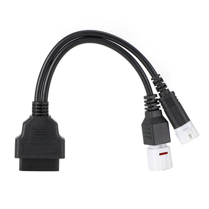 Connettore adattatore diagnostico OBD2 3 pin 4 pin 2in1 per moto Yamaha