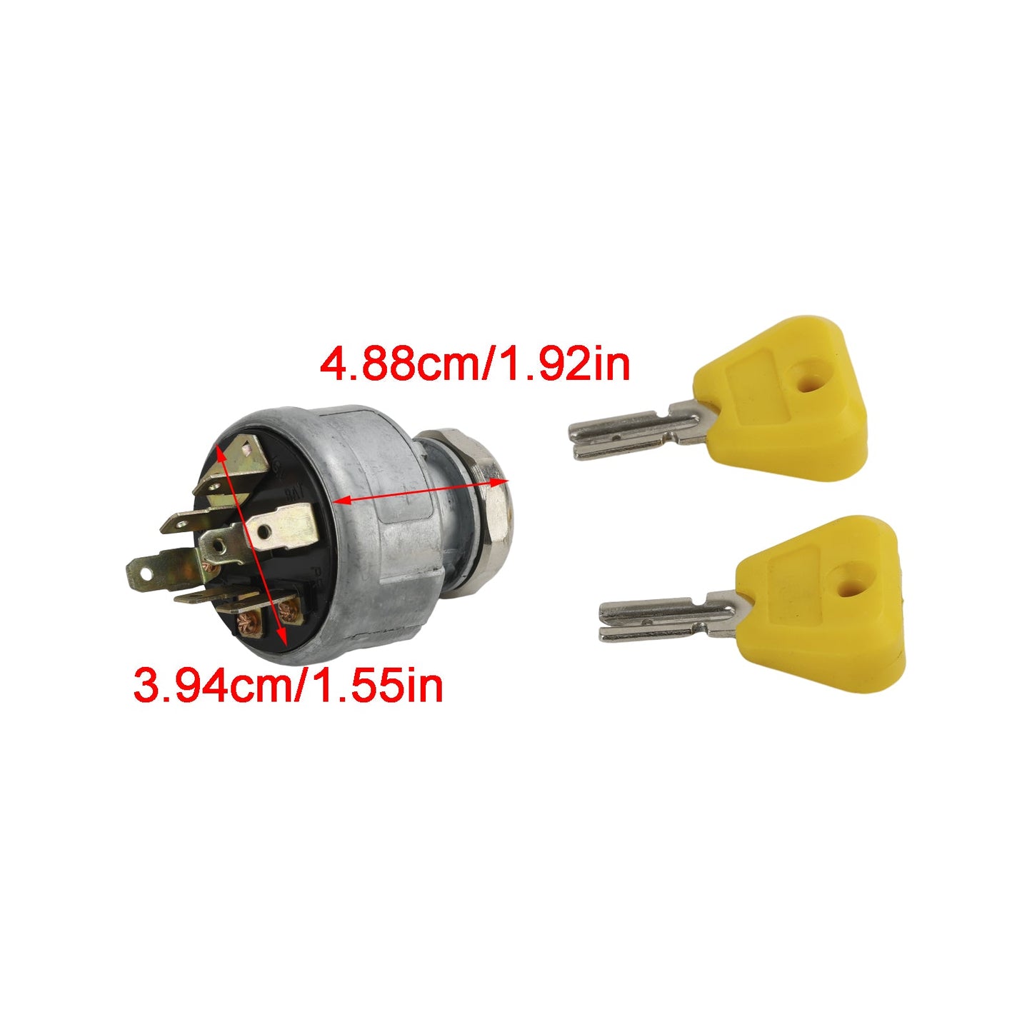 7004147 Adatto per interruttore di accensione per carrello elevatore Clark 2368655 2782017