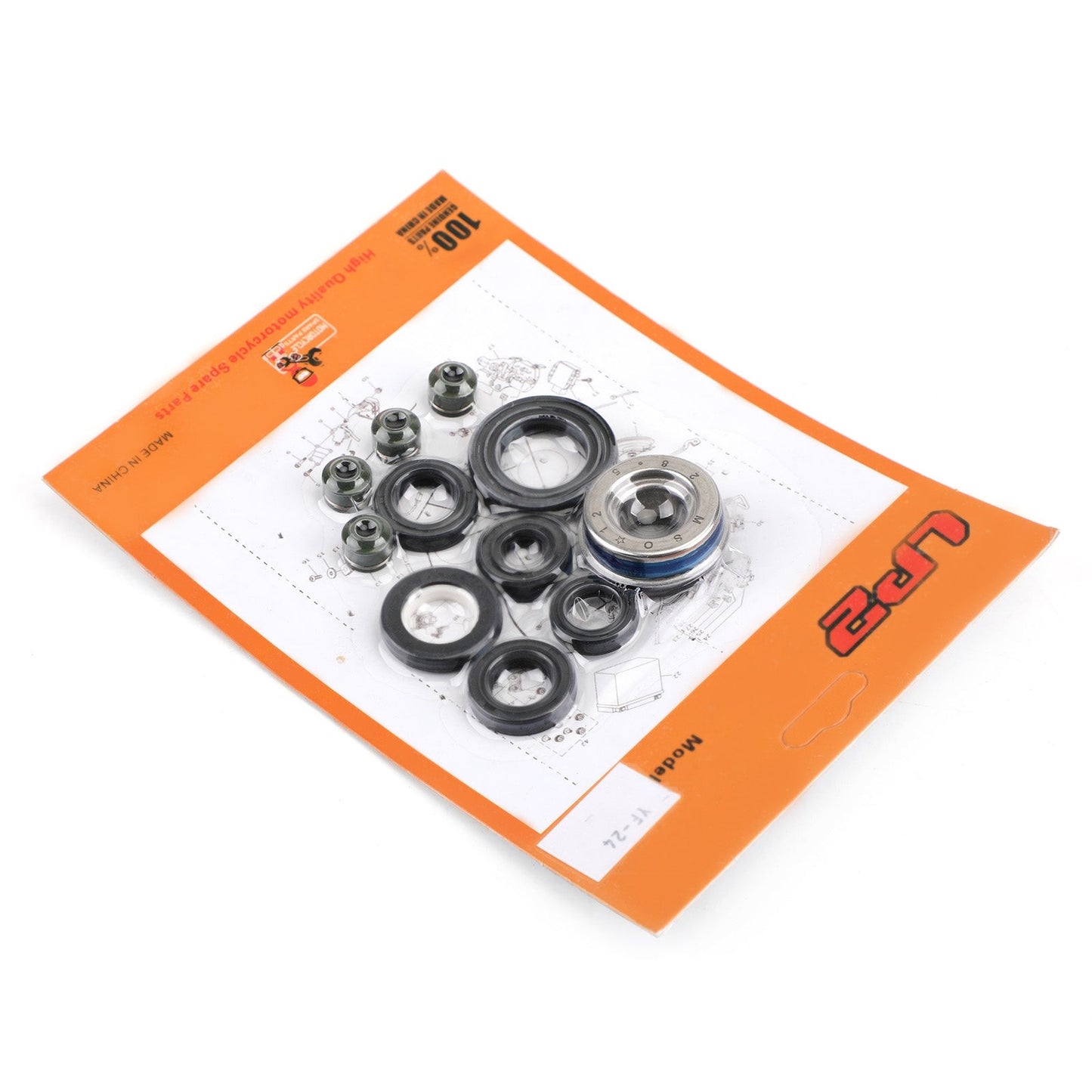 11pcs kit paraolio motore impostato per Honda XL125V XLV125 01-10 VT125C Shadow 99-08 generico