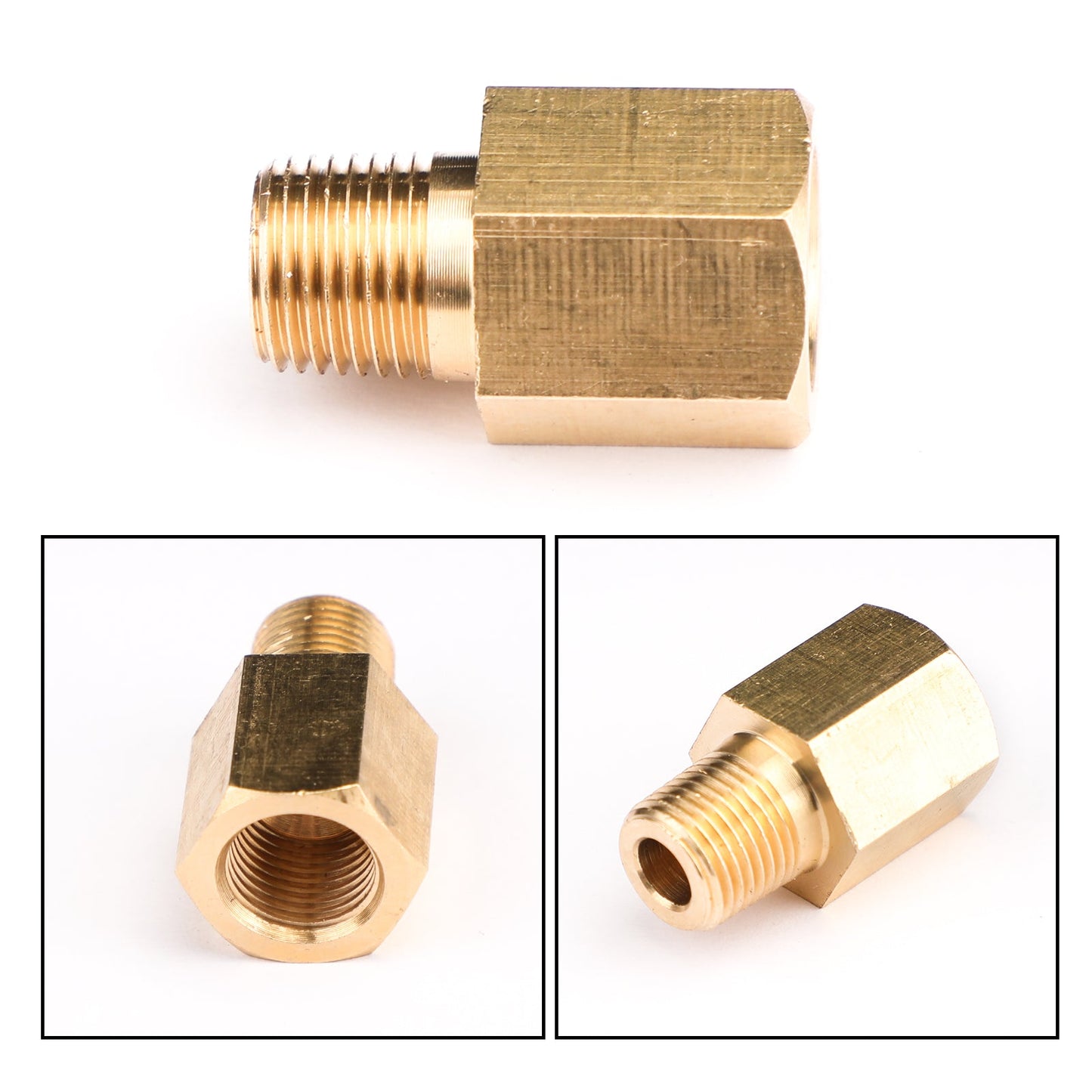 Adattatore da 1/8 NPT femmina a 1/8 BSPT maschio Adattatore pressione olio filettatura sensore generico