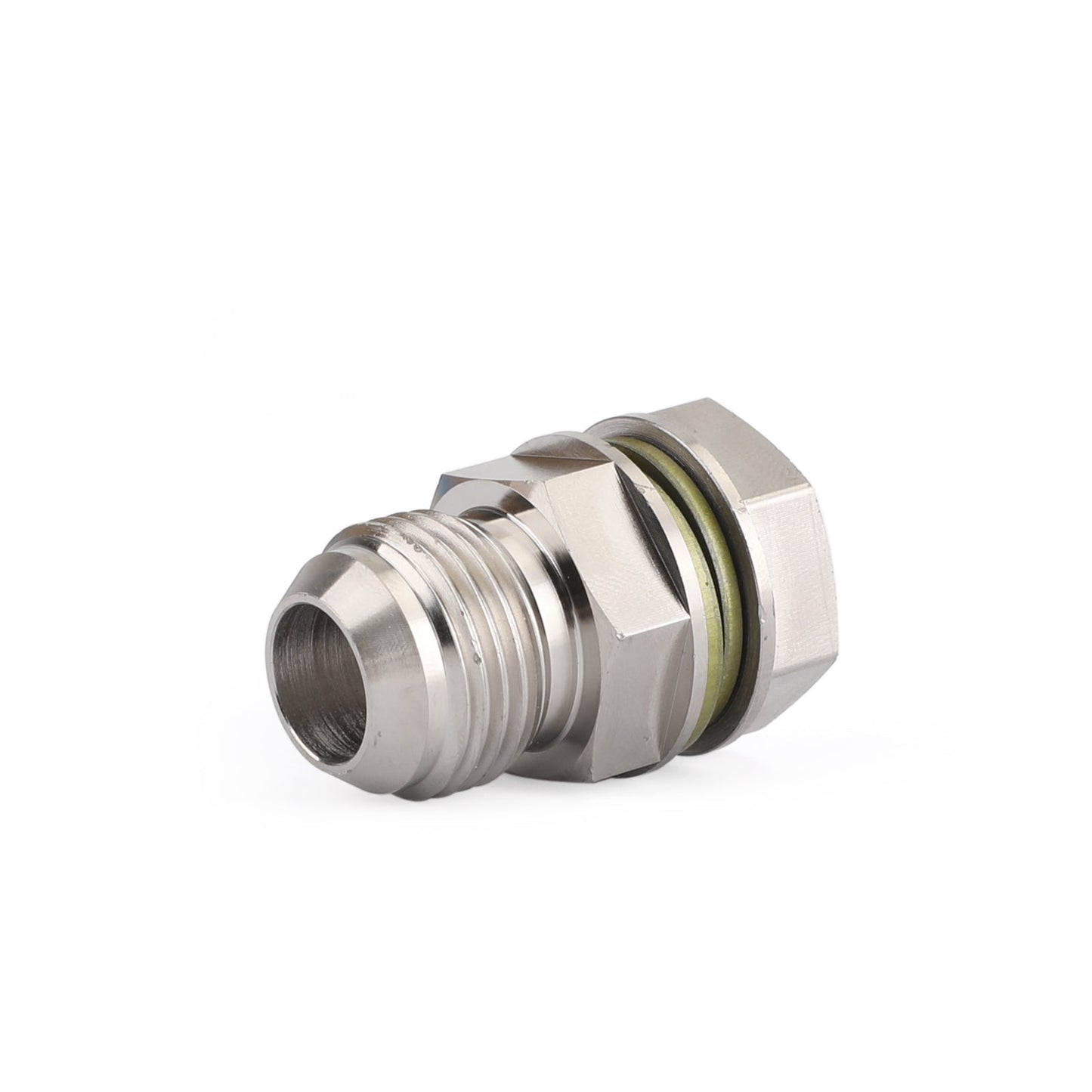 Adattatore per tappo di scarico della coppa dell'olio del turbo, raccordo da 10AN a M18x1,5 argento generico