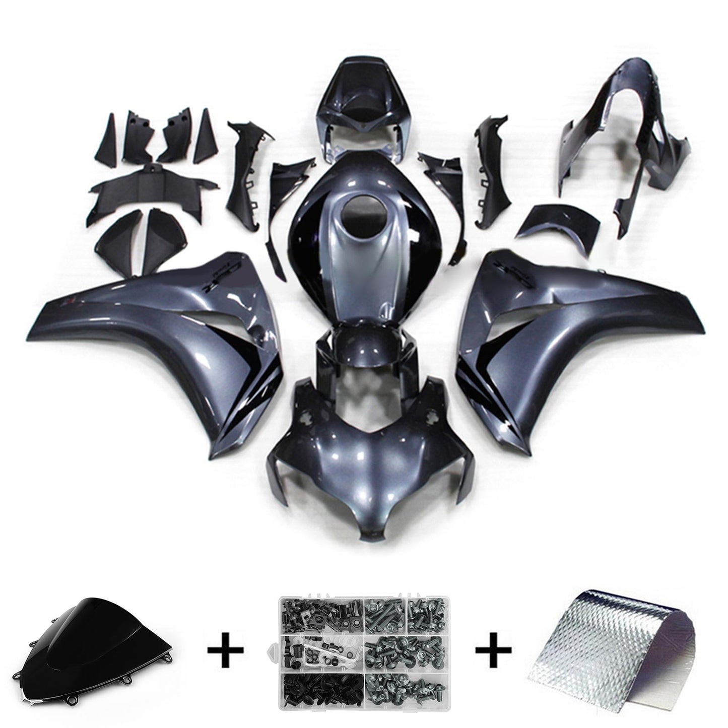 Amotopart Honda CBR1000RR 2008-2011 Kit carena Carrozzeria Plastica ABS