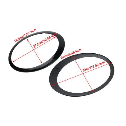 Mini Cooper One R50 R52 R53 2001-2006 2 pezzi Anello di rivestimento del faro