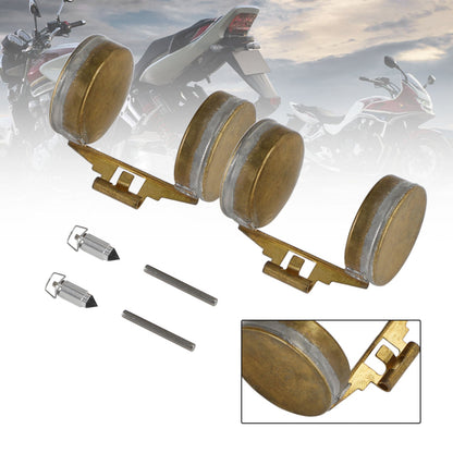 Honda CB100 CB350 XL100 XL125 XL175 SL100 2X kit riparazione carburatore galleggiante