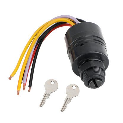 Interruttore a chiave di accensione per barche adatto per Mercury Marine 87-17009A2 Sierra MP41070-2