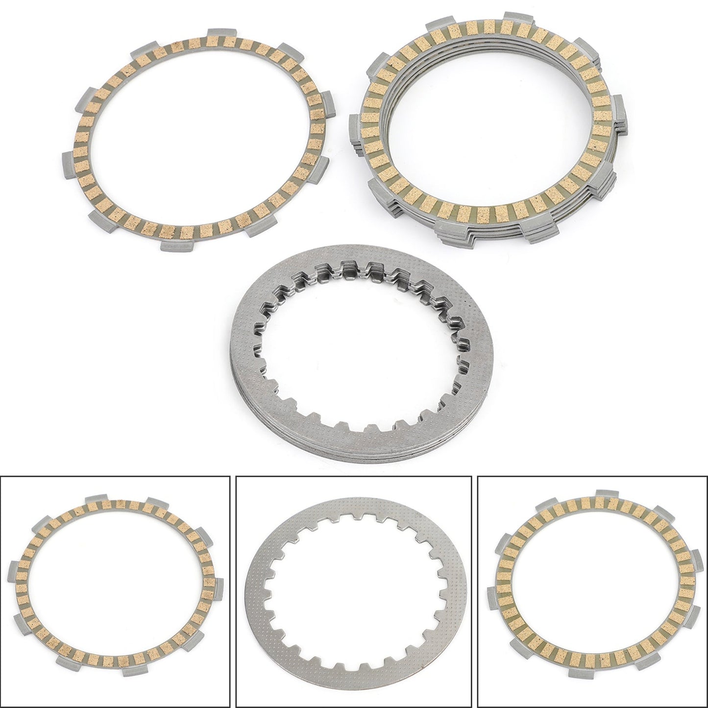 Kit Frizione ferro e Dischi Frizione per Yamaha FZR250 FZR250R FZX250 1987-1994 Generico