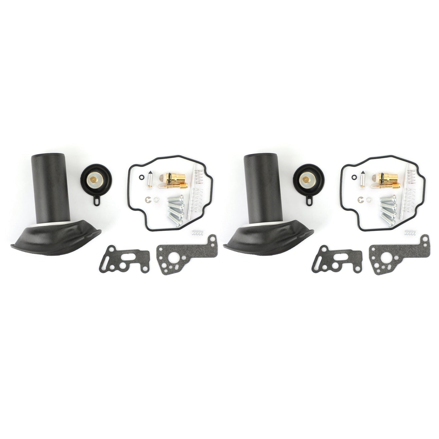 2set Carburatore Kit di Riparazione Stantuffo Diaframma per Yamaha VIRAGO 535 XV535 1990-01 Generico